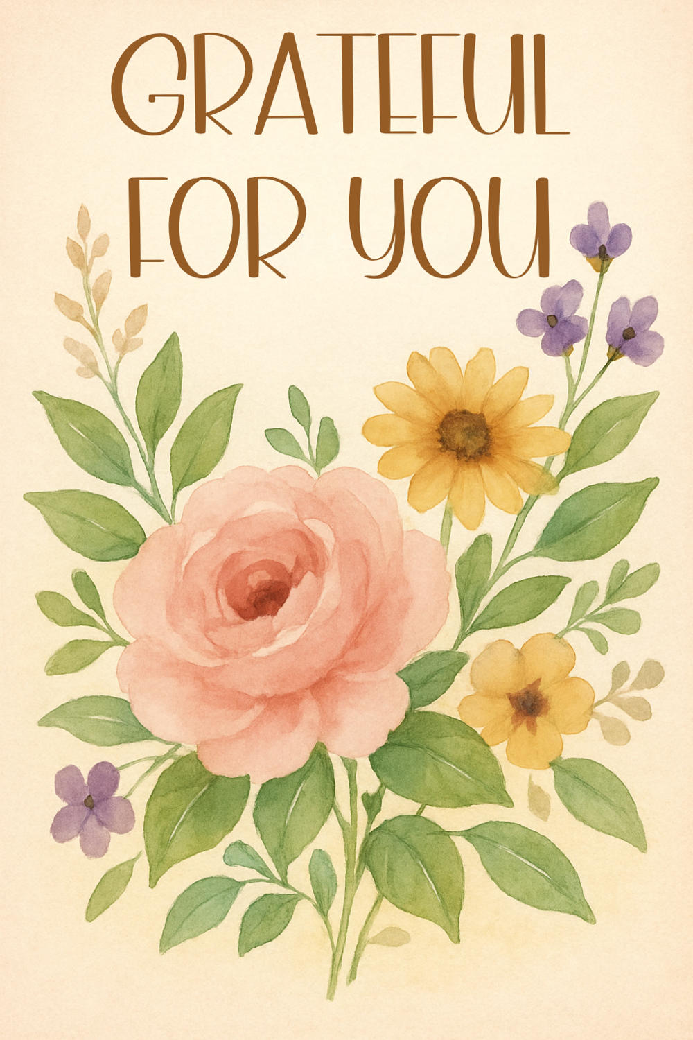 Gratitude Greeting Card Front_1