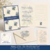 Thinking of You Blue Floral Mockup Thinking of You Blue Floral Mockup