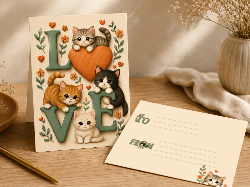 Kittylove card mockup3
